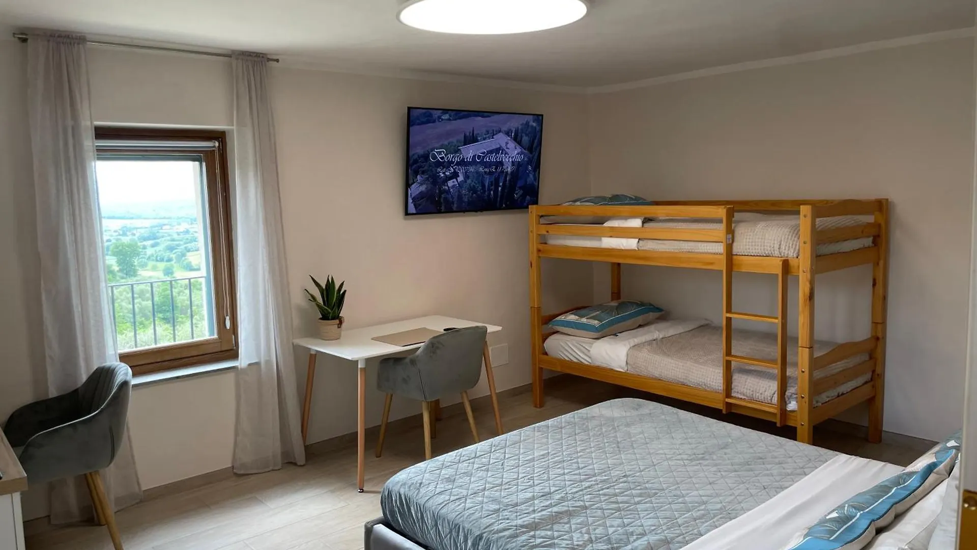 Apartment Resort Panoramico Canale Suite - Private Parking - Natural Park Sinalunga